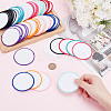 80Pcs 8 Bags Computerized Embroidery Polyester Iron on/Sew on Patches DIY-GO0003-19-3