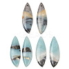Natural Flower Amazonite Pendants G-K381-24B-1
