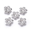 Tarnish Resistant 5-Petal 316 Surgical Stainless Steel Bead Caps LS-X-STAS-G196-04P-1
