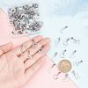 80Pcs 4 Style 304 Stainless Steel Pendants STAS-PH0004-21-5