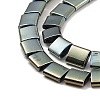Electroplated Non-magnetic Synthetic Hematite Beads Strands G-G089-B02-18-3