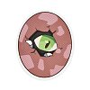 50Pcs Dinosaur PVC Sticker Labels STIC-E006-04-3