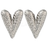 Non-Tarnish 304 Stainless Steel Ear Stud Earrings EJEW-P291-06P-1