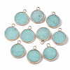 Natural White Jade Pendants G-S359-007C-1