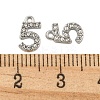 304 Stainless Steel Pendants STAS-L080-002P-05-3
