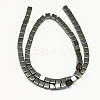 Non-magnetic Synthetic Hematite Beads Strands X-G-S079-6mm-2