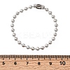 Brass Price Tag Chains KK-P340-27P-3