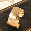 304 Stainless Steel Cuff Bangles for Women BJEW-B120-04G-02-1