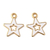 304 Stainless Steel Enamel Charms STAS-U057-13G-01-1