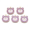 Alloy Enamel Pendants ENAM-N054-74B-1