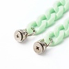 Opaque Acrylic Curb Chain Phone Case Chain HJEW-JM00512-04-4