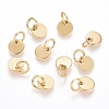 Ion Plating(IP) 304 Stainless Steel Charms LS-STAS-I124-01A-G-1