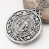 Tibetan Style Alloy Pendants LS-TIBEP-Q078-01AS-RS-5
