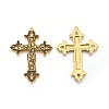 Tibetan Style Alloy Big Pendants TIBEP-A20541-AG-LF-2