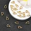 SHEGRACE Brass Ice Pick Pinch Bail XGR0038G-80G-4