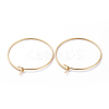 316 Surgical Stainless Steel Hoop Earring Findings LS-X-STAS-J025-01C-G-1