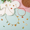 11Pcs 11 Styles Vegetables 304 Stainless Steel Enamel Charms STAS-TA0005-46-8