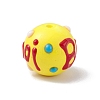 Opaque Painted Glass Beads LS-GLAA-B001-01A-3