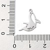 Non-Tarnish 304 Stainless Steel Charms STAS-S138-01P-01-3