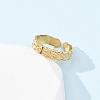 304 Stainless Steel Open Cuff Rings for Women RJEW-K309-14G-3