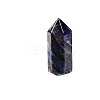 Pointed Tower Natural Sodalite Healing Stone Wands PW-WG87518-09-1