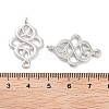 Tibetan Style Alloy Links/Connectors TIBEP-EA11933YKG-P-FF-2