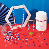 Independence Day Glass Beads Sets DIY-PH0023-63-5