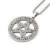 Non-Tarnish 201 Stainless Steel Pendant Necklaces LS-NJEW-H030-02P-1