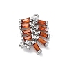 Brass Micro Pave Cubic Zirconia Pendants KK-D288-03P-1