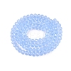 Glass Beads Strands EGLA-A044-J4mm-D03-3