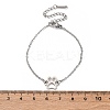 Tarnish Resistant 201 Stainless Steel Link Bracelets LS-STAS-T040-JN020-1-4