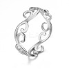 304 Stainless Steel Finger Rings for Women FS-WGFE90D-04-2