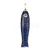 Natural Lapis Lazuli Carved Pendants GG-CBA8D06-01G-05-1