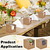 Cube Paper Cupcake Storage Boxes with Visible Window BAKE-WH0002-002A-5