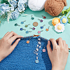 Knitting Row Counter Chains & Locking Stitch Markers Kits HJEW-AB00537-3