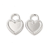 Non-Tarnish 304 Stainless Steel Pendants LS-STAS-L268-037P-1