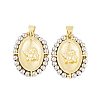 Rack Plating Brass Pendants KK-P269-15G-D-1