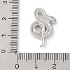 Brass Pave Clear Cubic Zirconia Pendants LS-KK-V016-16P-3