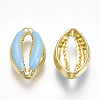 Alloy Enamel Beads PALLOY-T065-25B-2