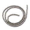Faceted Rondelle Full Rainbow Plated Electroplate Glass Beads Strands EGLA-M004-2mm-A04-3