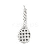 Rack Plating Brass Micro Pave Cubic Zirconia Pendants KK-P269-06P-1
