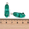 Transparent Resin Rhinestone Pendants RESI-Q021-01A-3