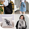3D Flower Polyester Embroidery Sew on Appliques DIY-WH20010-35B-01-5