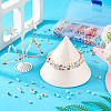 100G 10 Colors Baking Paint Glass Seed Beads SEED-TA0001-48-7