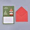 Christmas Pop Up Greeting Cards and Envelope Set DIY-G028-D01-1