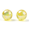 Transparent Acrylic Beads MACR-T046-01D-13-3