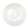 201 Stainless Steel Connector Charms/Links STAS-D386-05D-P-1