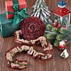 2Pc Imitation Burlap Tartan Wired Ribbons OCOR-SP0001-14-4