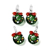 Christmas Series Handmade Lampwork Pendants LAMP-S198-01A-1