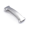 Non-Tarnish 304 Stainless Steel Slide Charms/Slider Beads LS-STAS-L243-004P-1